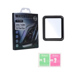 FULL GLUE SCREEN PROTECTOR FOR APPLE SMARTWATCH SERIES 7 45MM FULL GLUE SCREEN PROTECTOR FOR APPLE SMARTWATCH SERIES 7 45MM